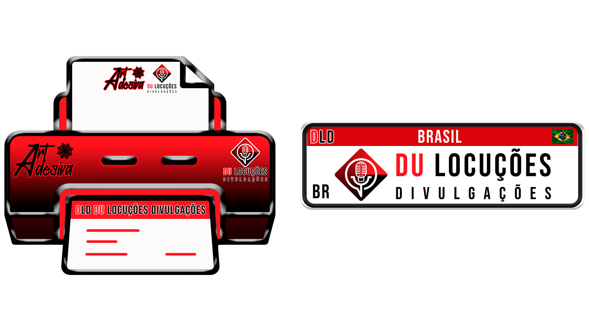 Arte de Impressos e Comunicação Visual